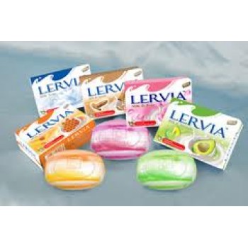 LERVIA - 100% IMPORTED BATHING SOAP - 10 Pieces @ 50% Discount